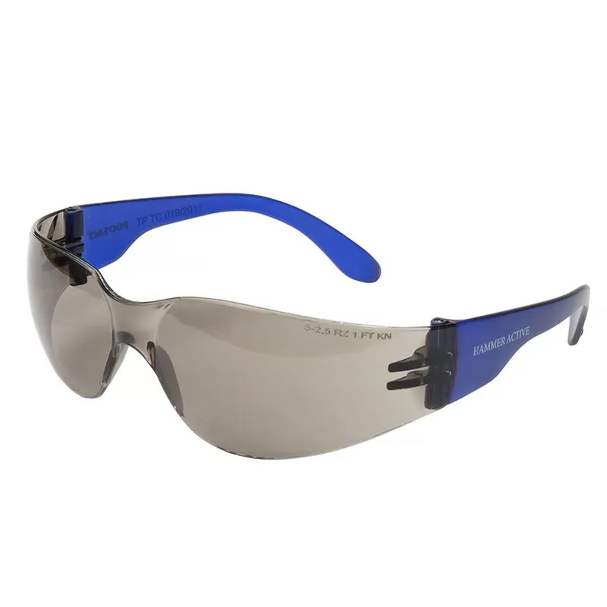 Очки защитные открытые О15 HAMMER ACTIVE Strong Glass серый (5-2,5 PC)